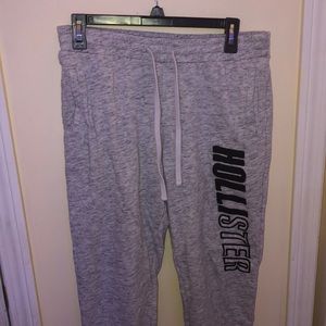 grey sweatpants